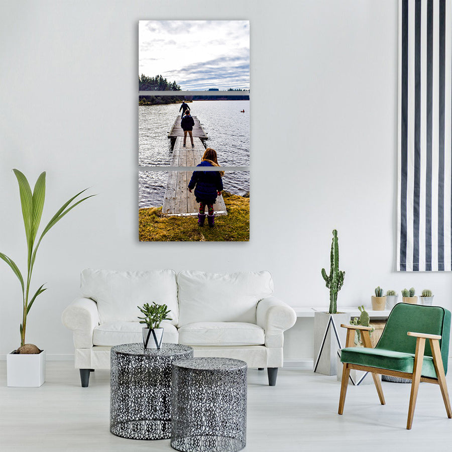 devesset ardèche saint agreve lake Vertical Canvas Wall Art