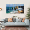 Dramatic Beautiful 12 Apostles In Australia Multi Panel Canvas Wall Art 5 Horizontal / Small / Gallery Wrap Tiaracle