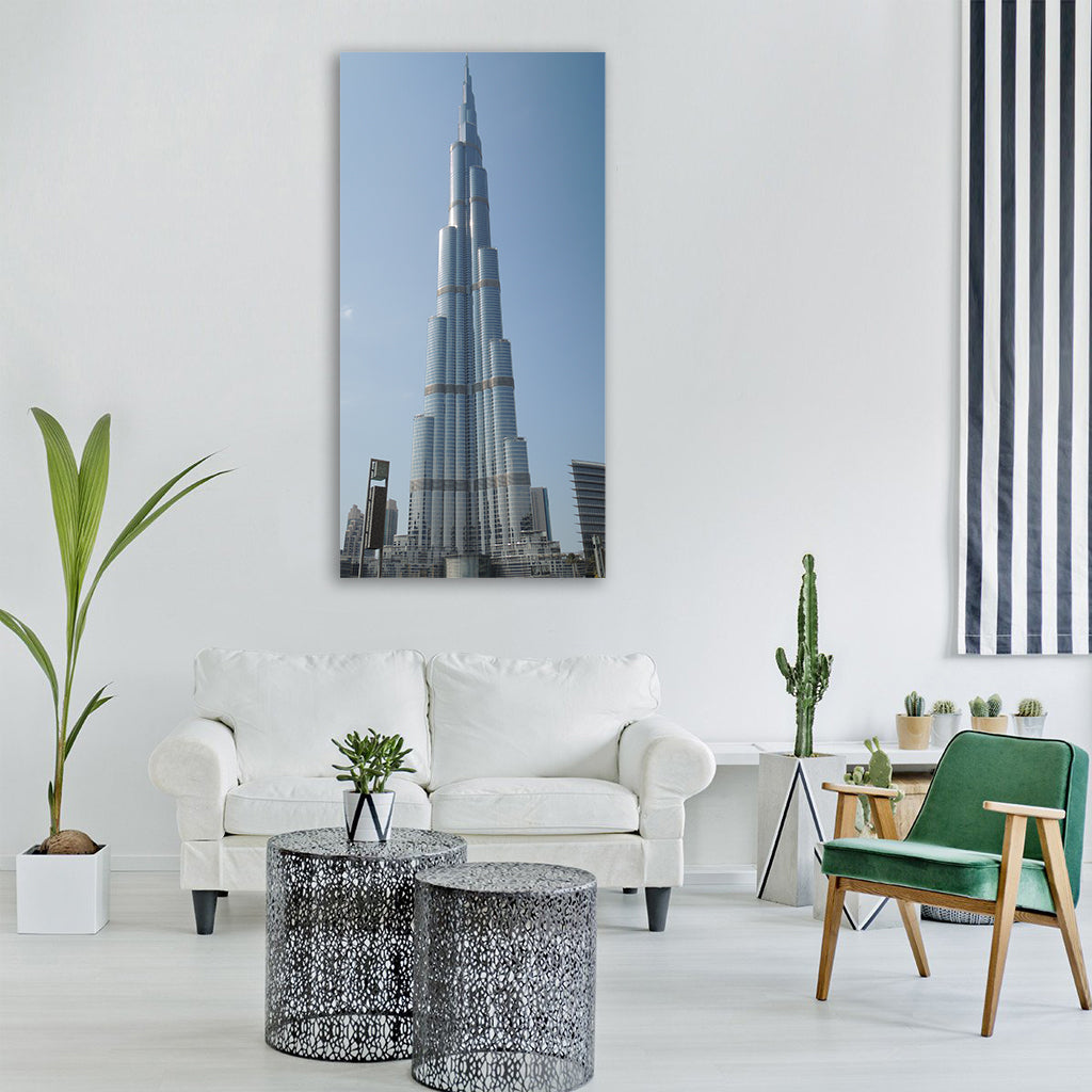 dubai uae emirates emirate desert Vertical Canvas Wall Art