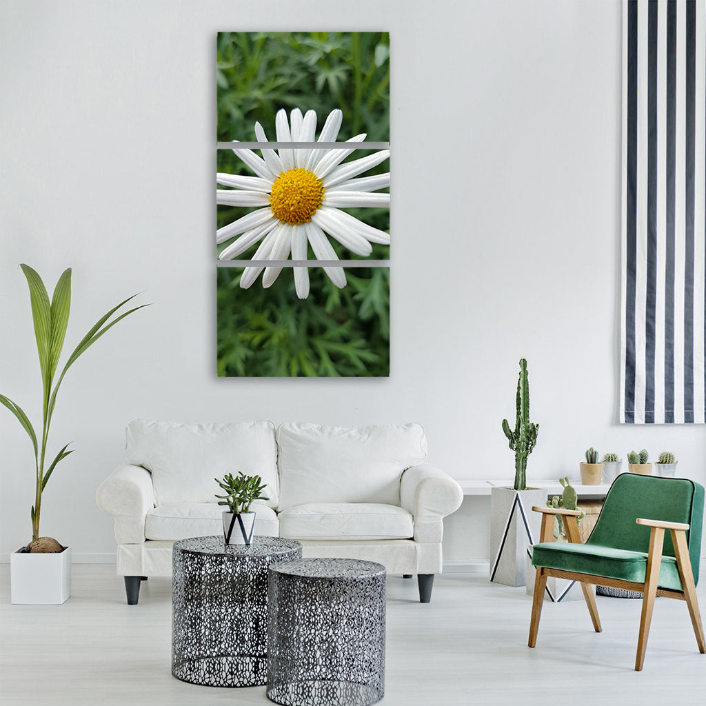 Flora nature summer flower season Vertical Canvas Wall Art