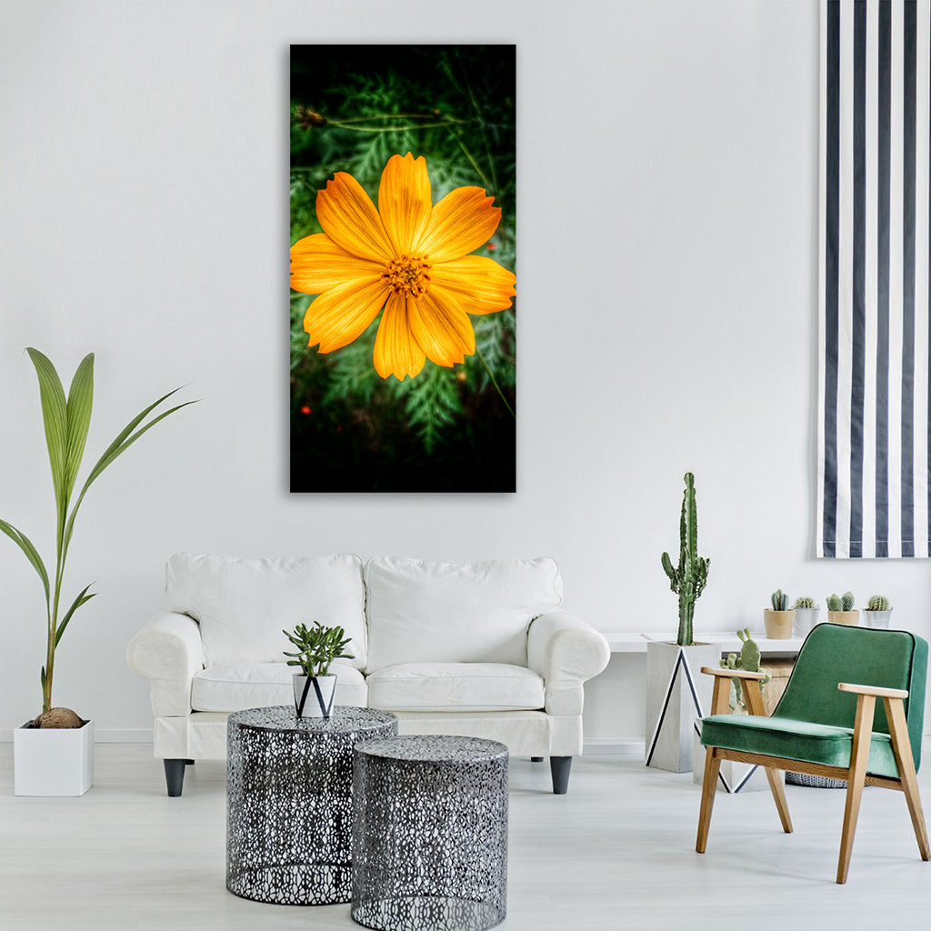 floral flor flower decoration Vertical Canvas Wall Art