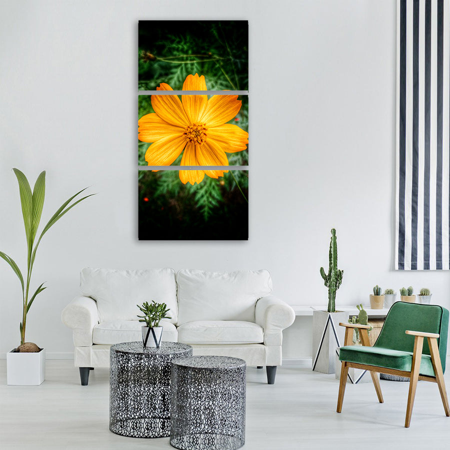 floral flor flower decoration Vertical Canvas Wall Art