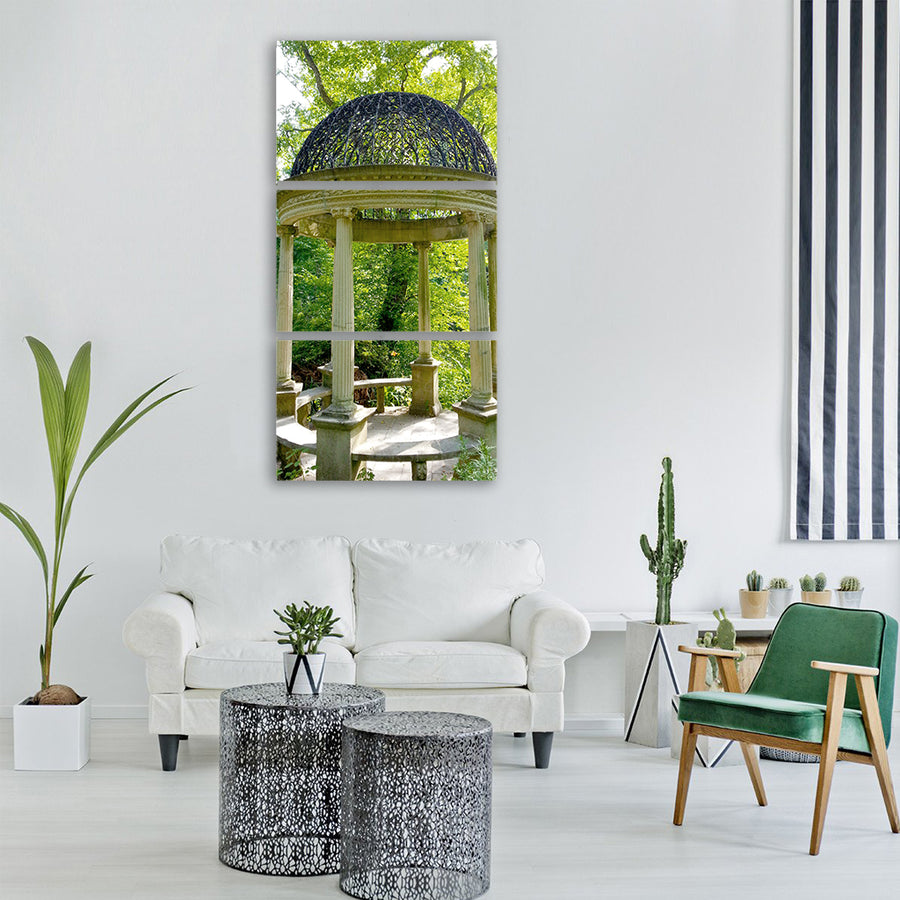 gondola pillar nature outdoors Vertical Canvas Wall Art
