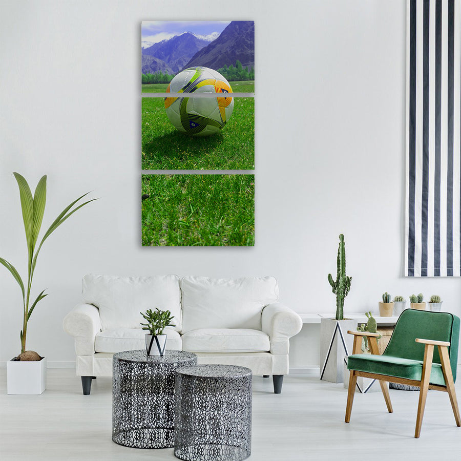 grass nature outdoors summer field Vertical Canvas Wall Art