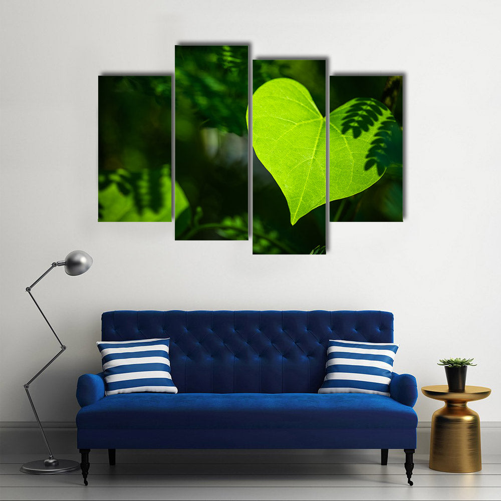 The Green Love Multi Panel Canvas Wall Art Set