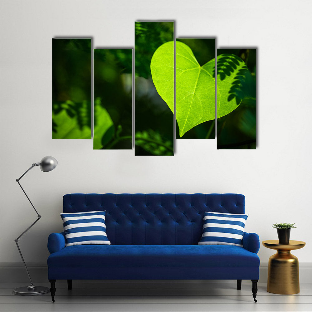 The Green Love Multi Panel Canvas Wall Art Set