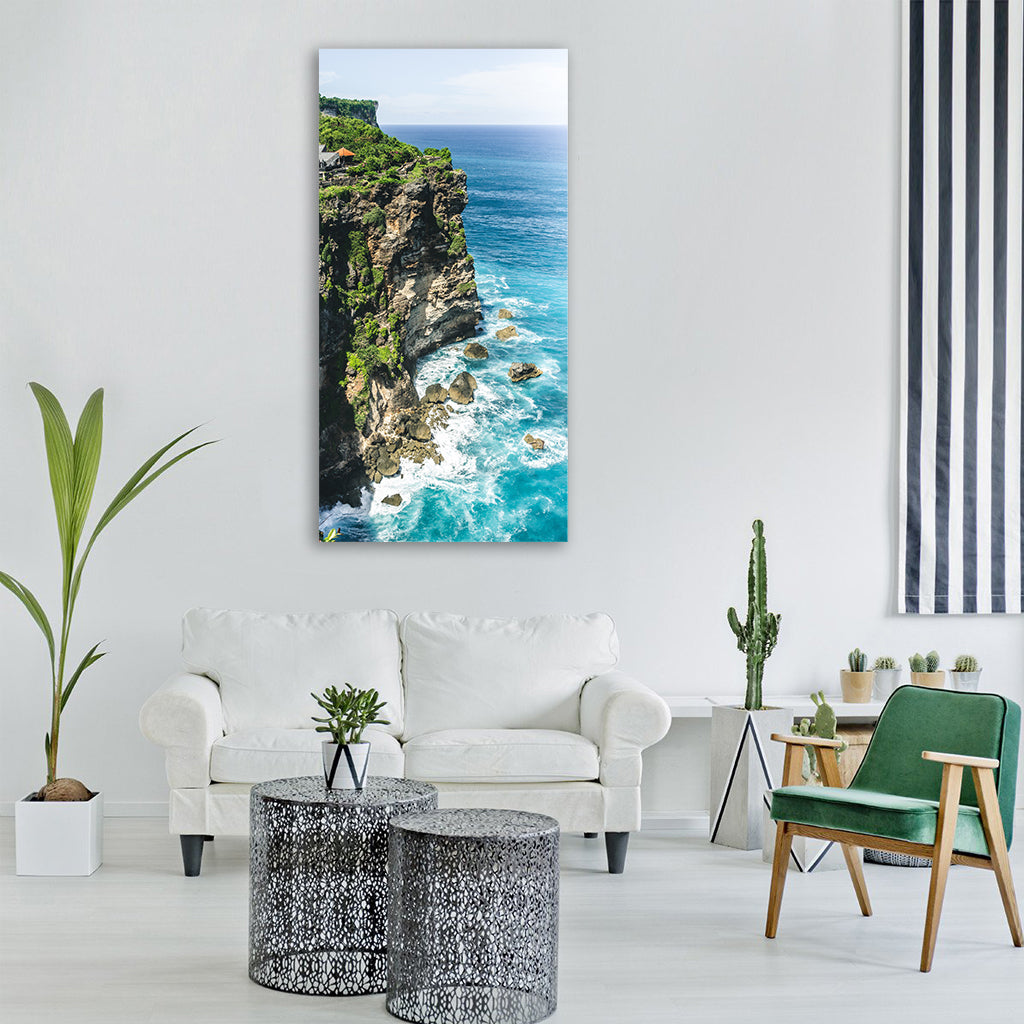 hill highland nature landscape Vertical Canvas Wall Art