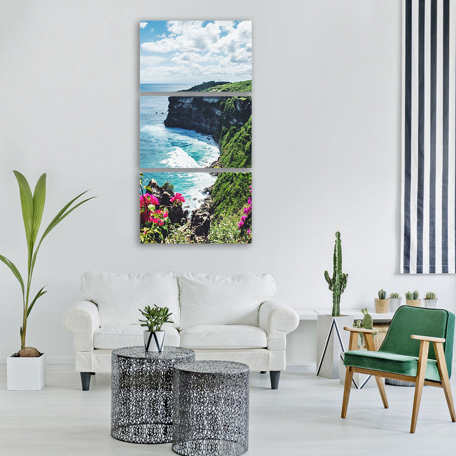 hill highland nature landscape Vertical Canvas Wall Art