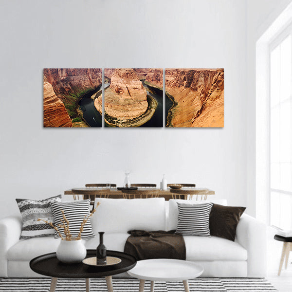 Horseshoe Bend Grand Panoramic Canvas Wall Art