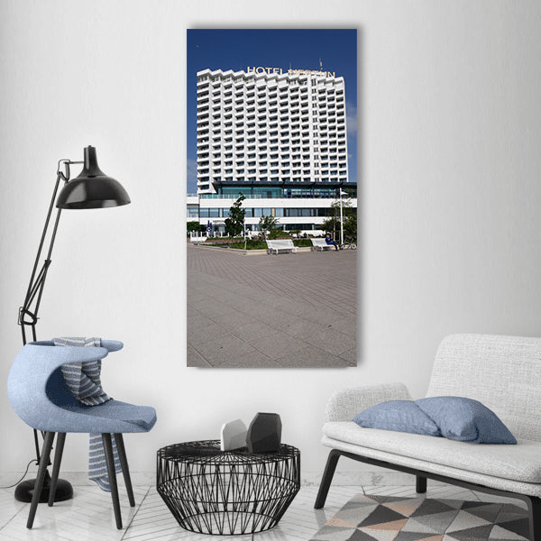 Hotel hotel neptune warnemünde Vertical Canvas Wall Art
