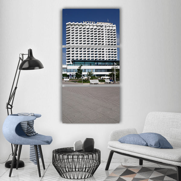 Hotel hotel neptune warnemünde Vertical Canvas Wall Art