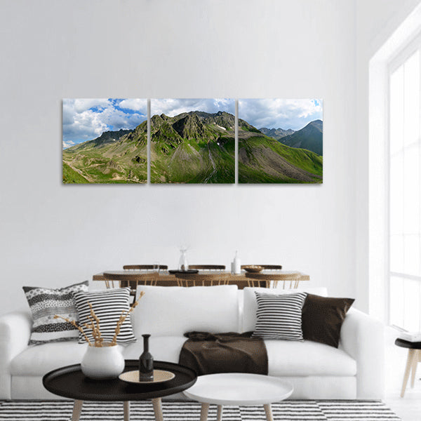 Kaçkars From Gateway Green Mountains Panoramic Canvas Wall Art
