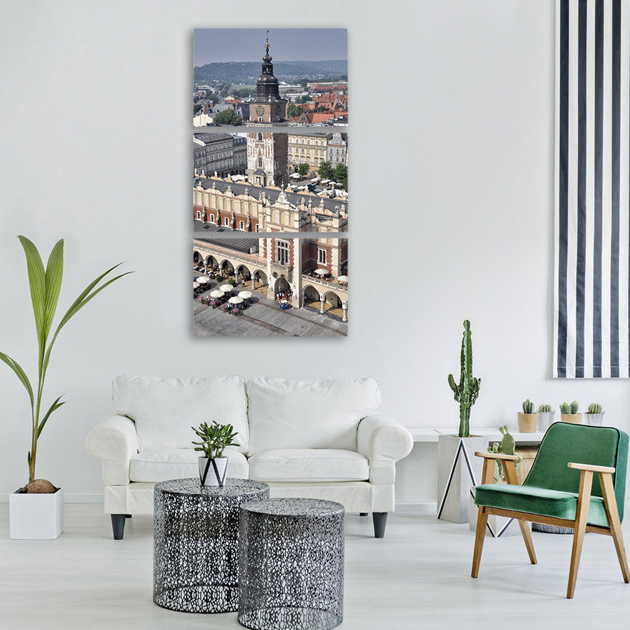 kraków poland cloth hall sukiennice Vertical Canvas Wall Art