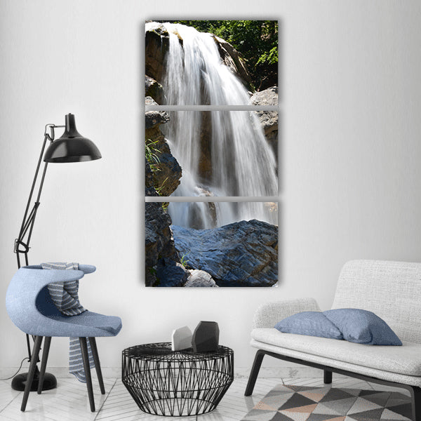 Landscape reverberation austria Vertical Canvas Wall Art