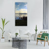 landscape nature waters panorama Vertical Canvas Wall Art