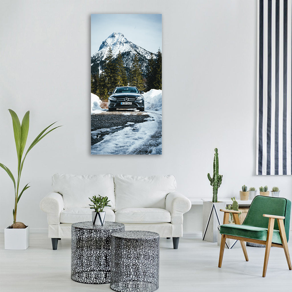 mercedes benz austria tyrol tirol Vertical Canvas Wall Art