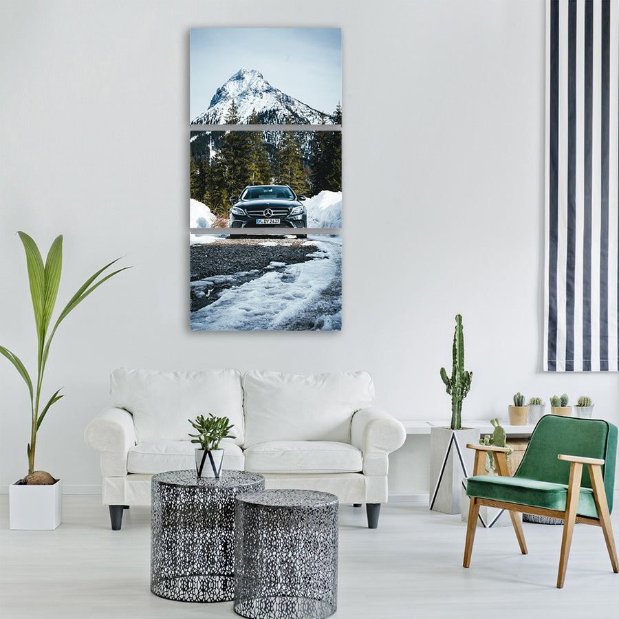 mercedes benz austria tyrol tirol Vertical Canvas Wall Art