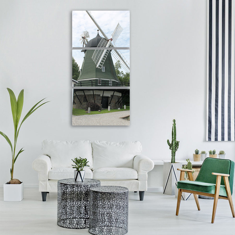 mill fyn denmark summer sydfyn Vertical Canvas Wall Art