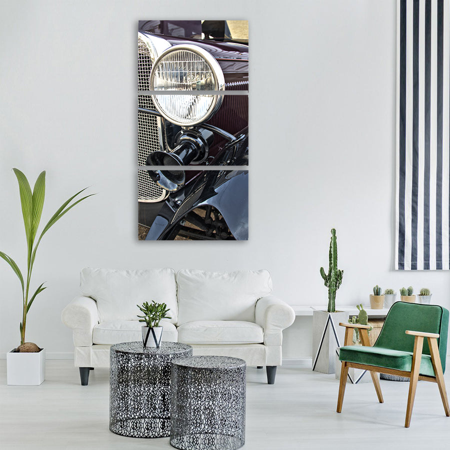 model car vehicle transportation Vertical Canvas Wall Art