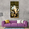 Most beautiful motorcycle honda Vertical Canvas Wall Art