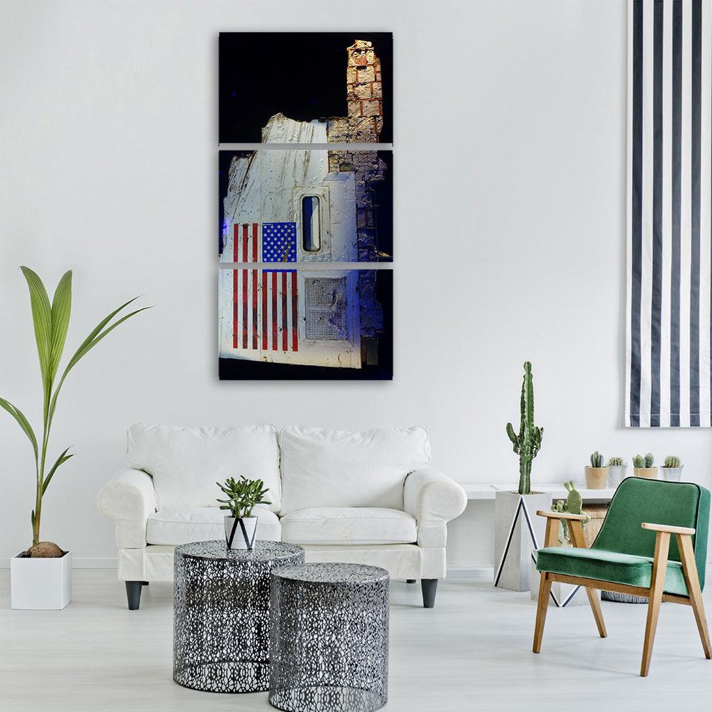 Nasa space shuttle space travel Vertical Canvas Wall Art