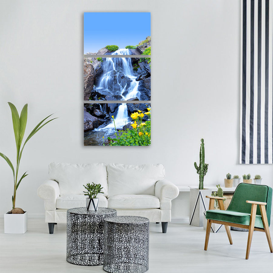 nature landscape kaçkars Vertical Canvas Wall Art