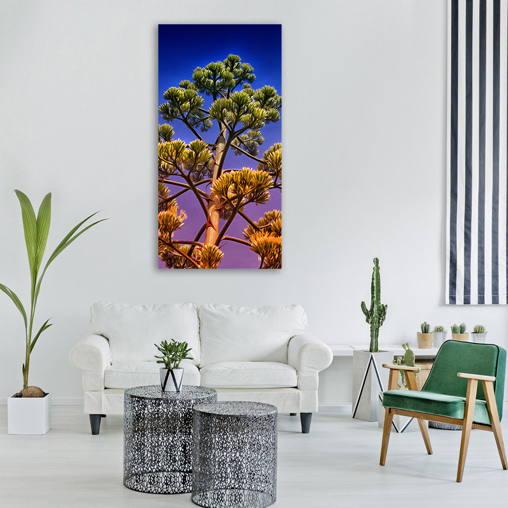 nature plant tree sky Vertical Canvas Wall Art