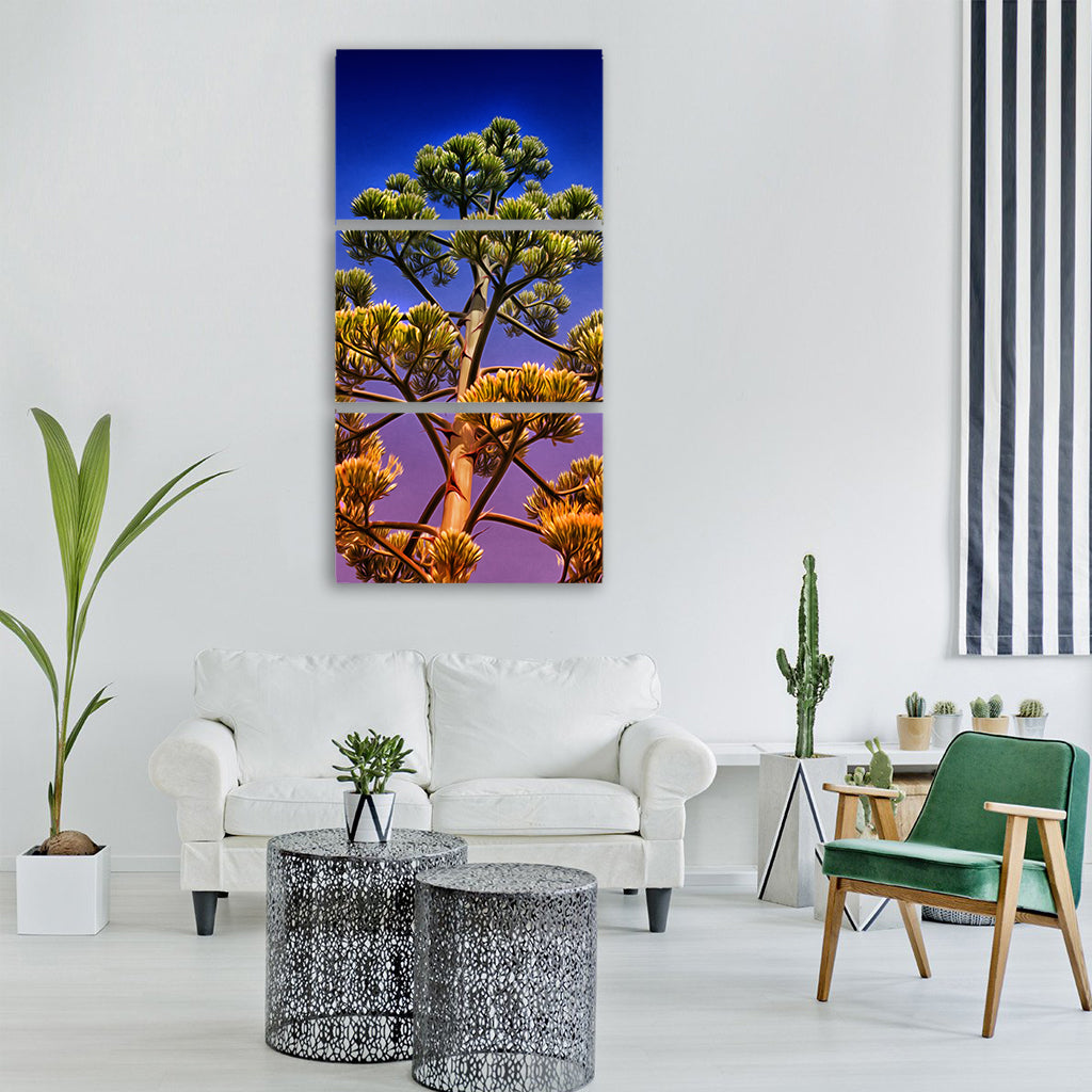 nature plant tree sky Vertical Canvas Wall Art