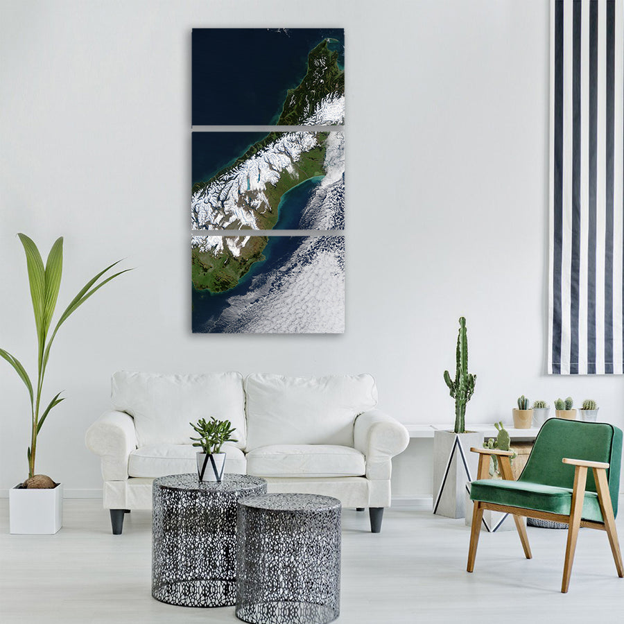 new zealand south island Vertical Canvas Wall Art