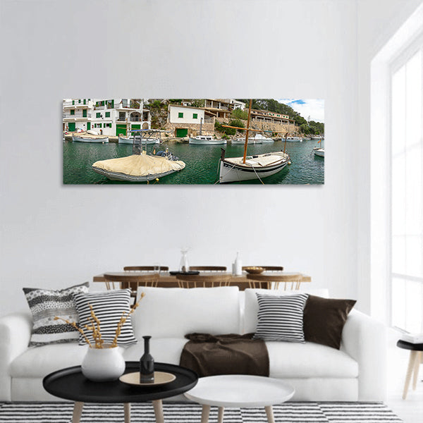House Body Of Water Nature Architecture panoramic Canvas Wall Art