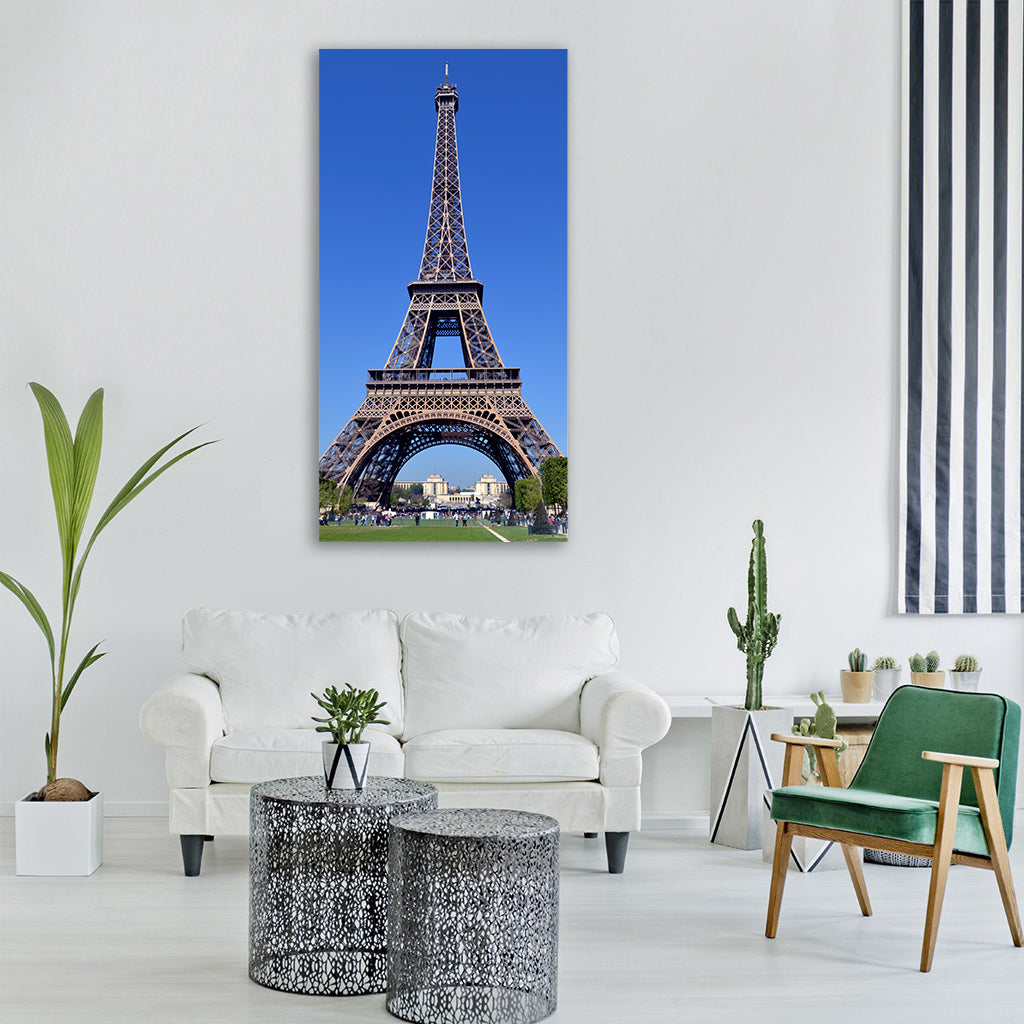 paris france spring beauty Vertical Canvas Wall Art
