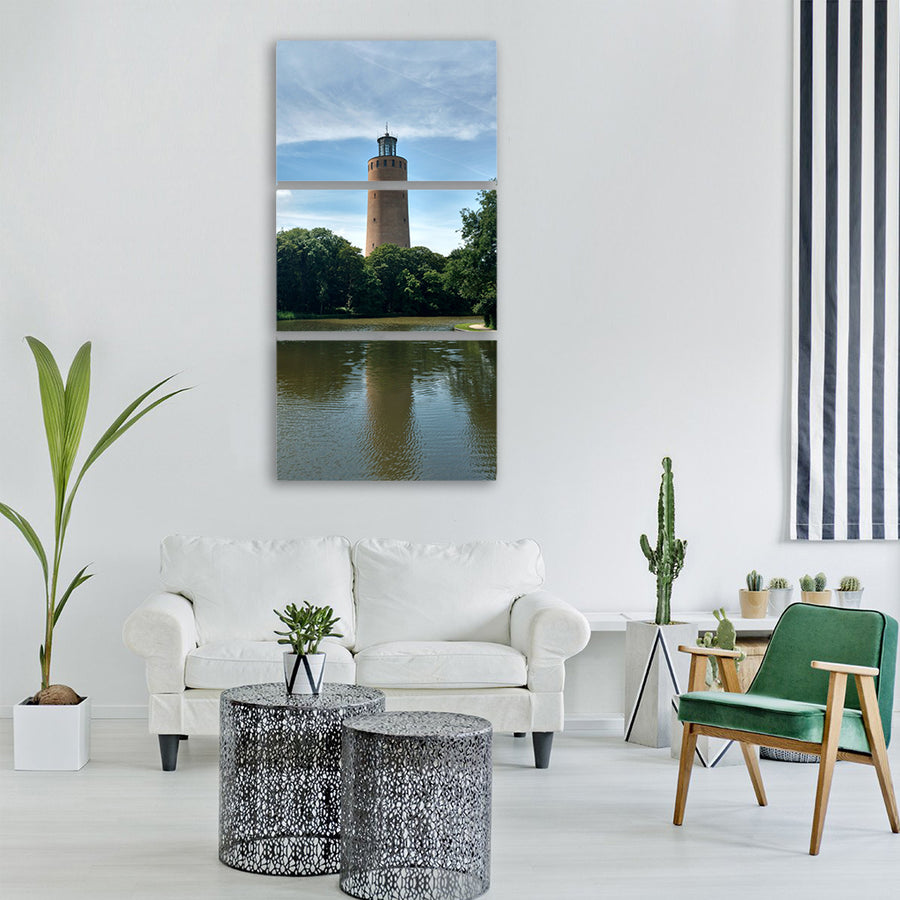 park relax ostend nature outdoor Vertical Canvas Wall Art