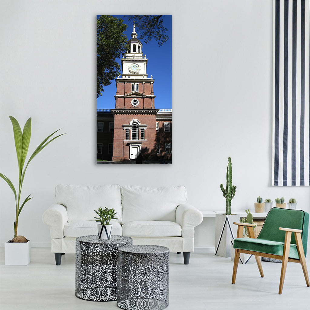 philadelphia pennsylvania Vertical Canvas Wall Art