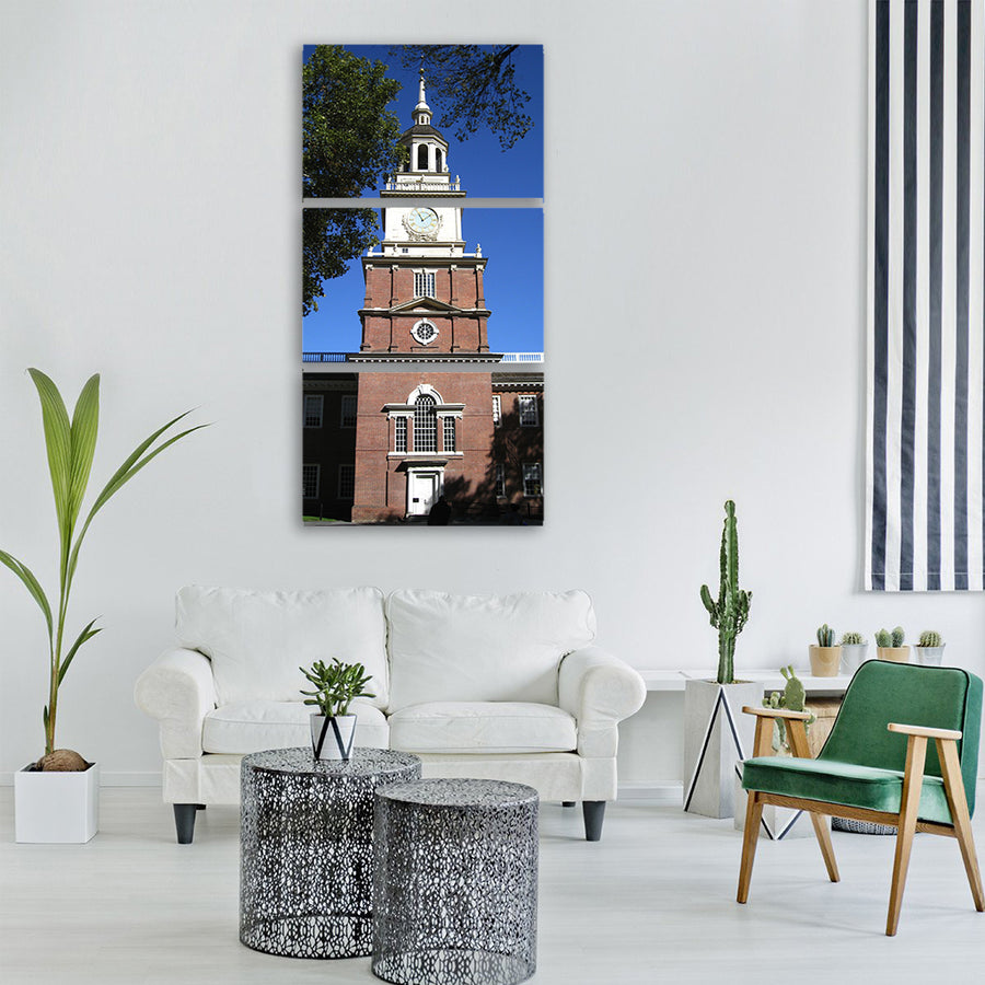 philadelphia pennsylvania Vertical Canvas Wall Art