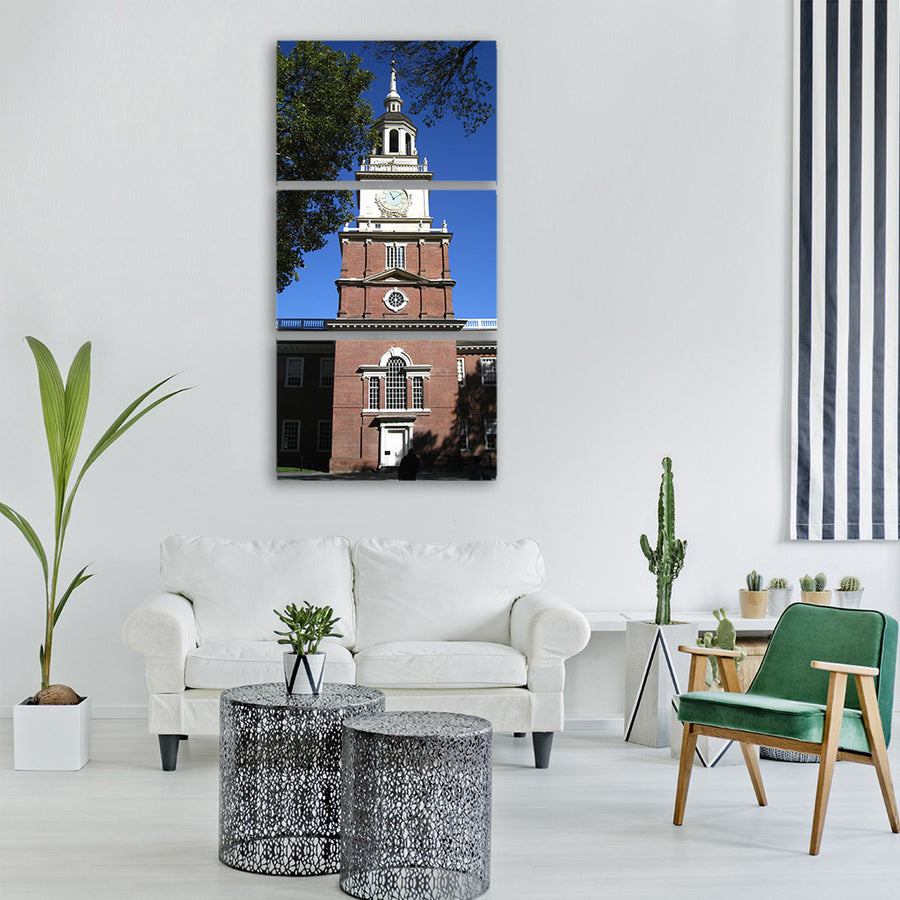 philadelphia pennsylvania Vertical Canvas Wall Art