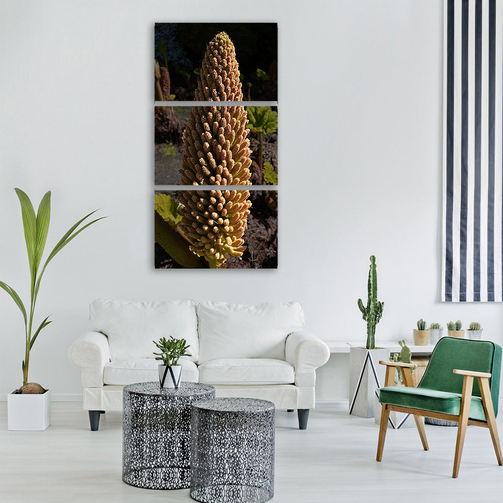 plant macro nature seasons spring Vertical Canvas Wall Art