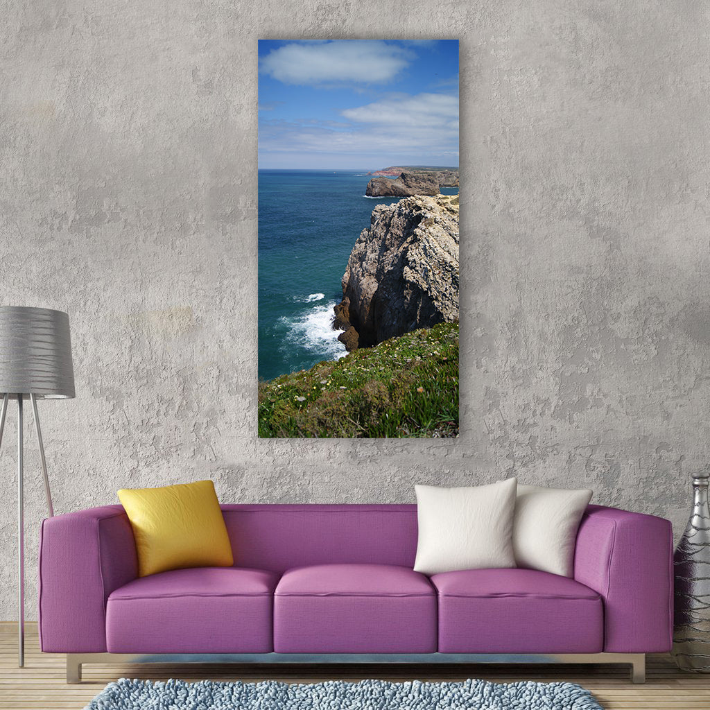 Portugal algarve algarve west coast Vertical Canvas Wall Art