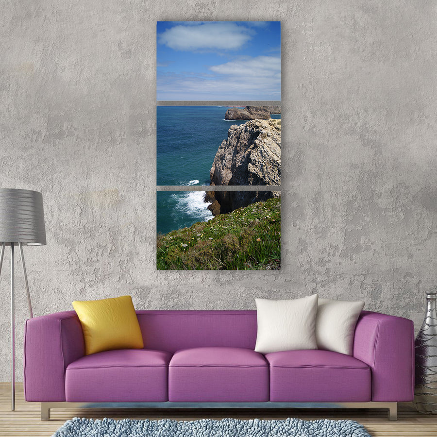 Portugal algarve algarve west coast Vertical Canvas Wall Art