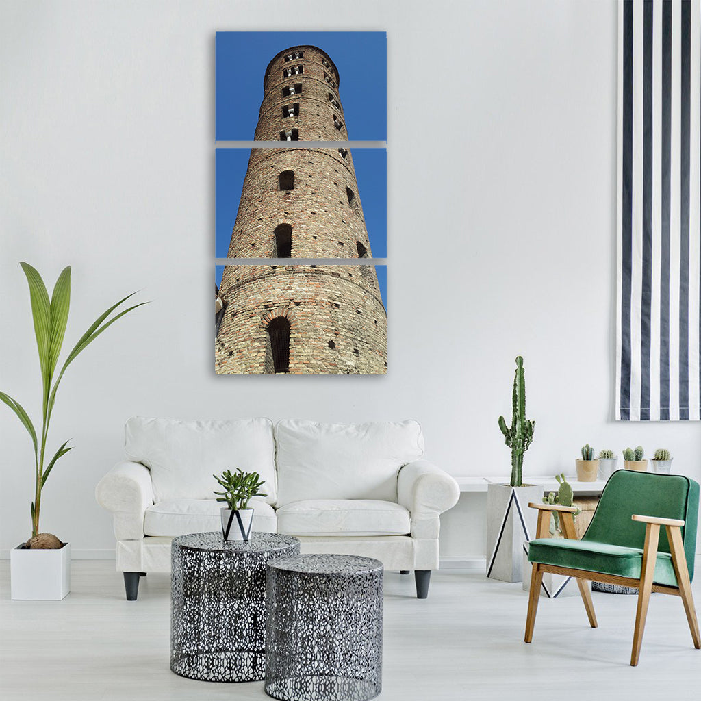 ravenna campanile torre Vertical Canvas Wall Art