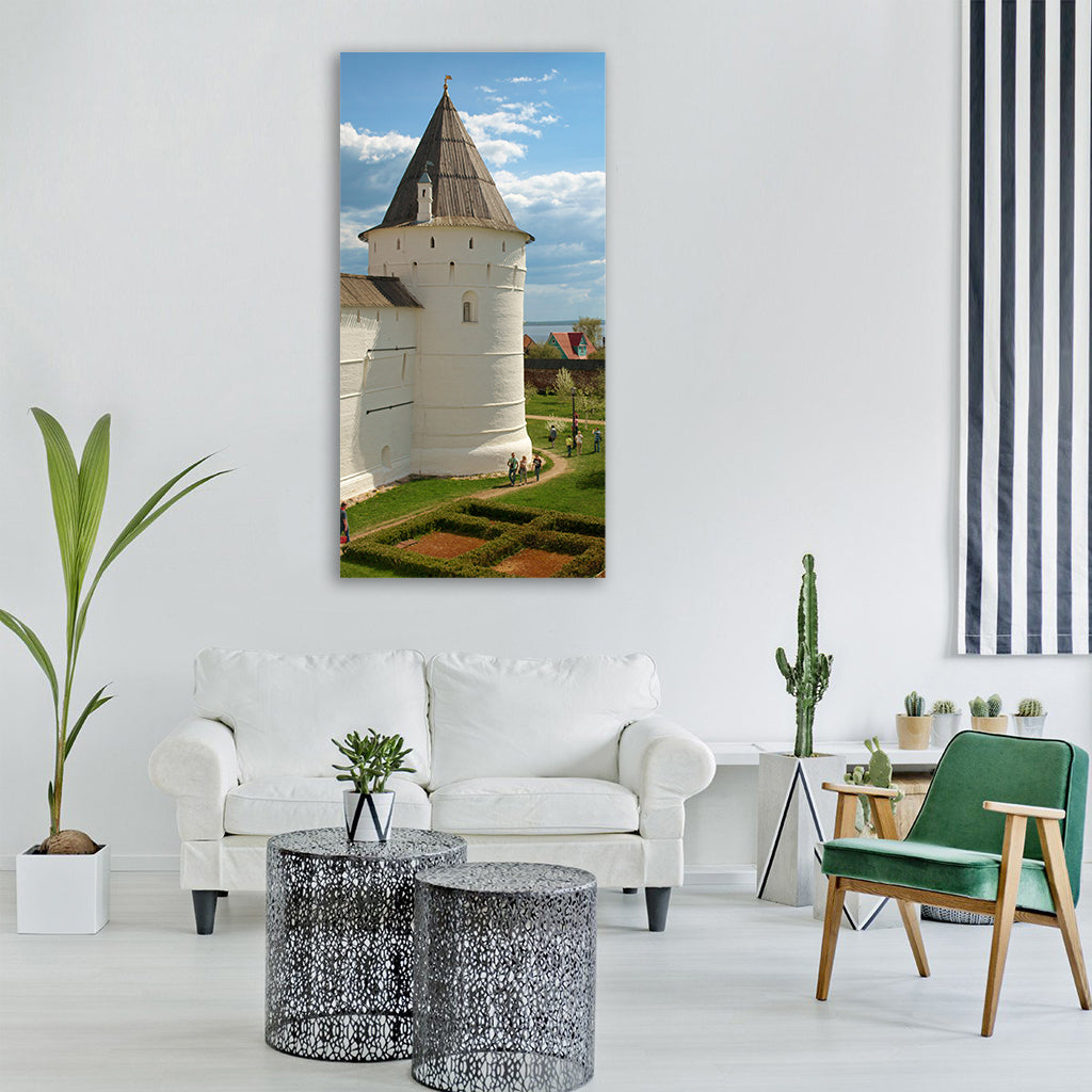 russia rostov architecture kremlin Vertical Canvas Wall Art