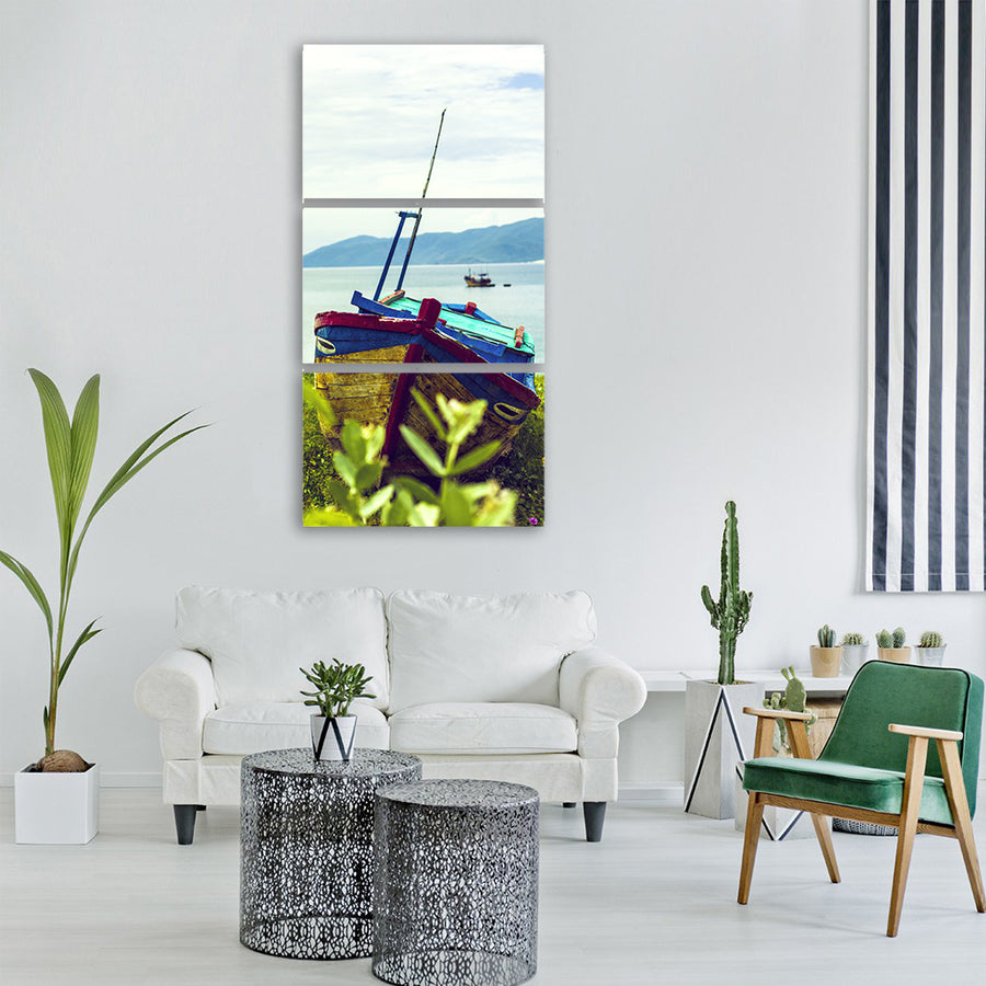 sky travel color light vietnam Vertical Canvas Wall Art