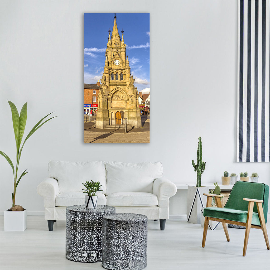 stratford upon avon central Vertical Canvas Wall Art