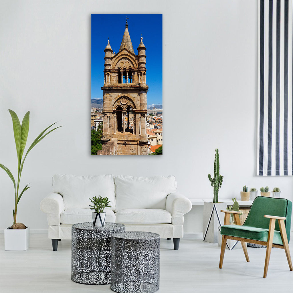 tower dom cathedral Vertical Canvas Wall Art