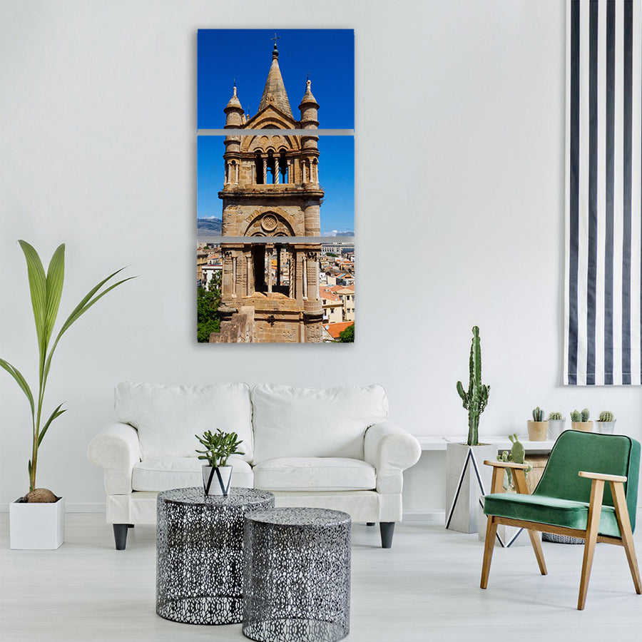 tower dom cathedral Vertical Canvas Wall Art