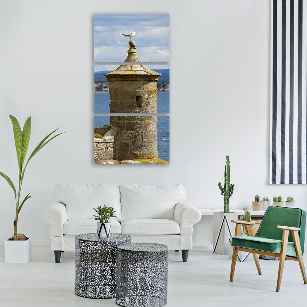 tower watchtower sentry fort george Vertical Canvas Wall Art