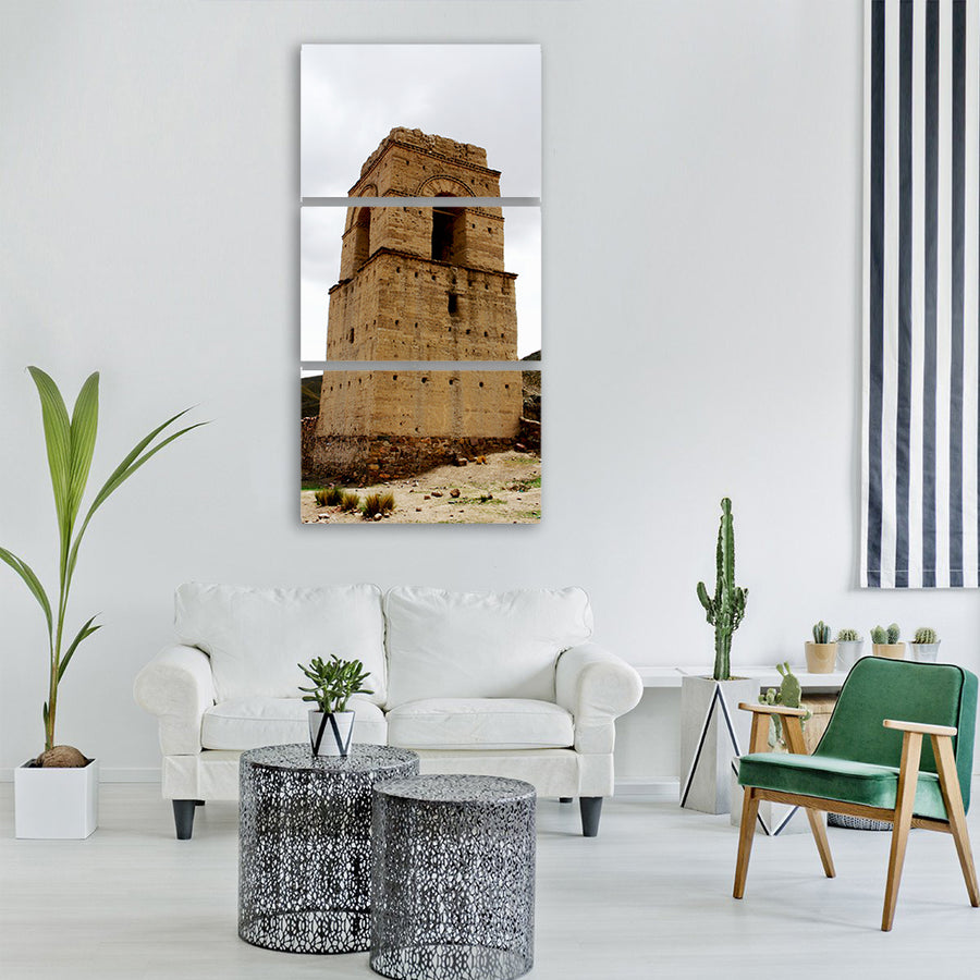 tower oblivion ruin abandoned Vertical Canvas Wall Art
