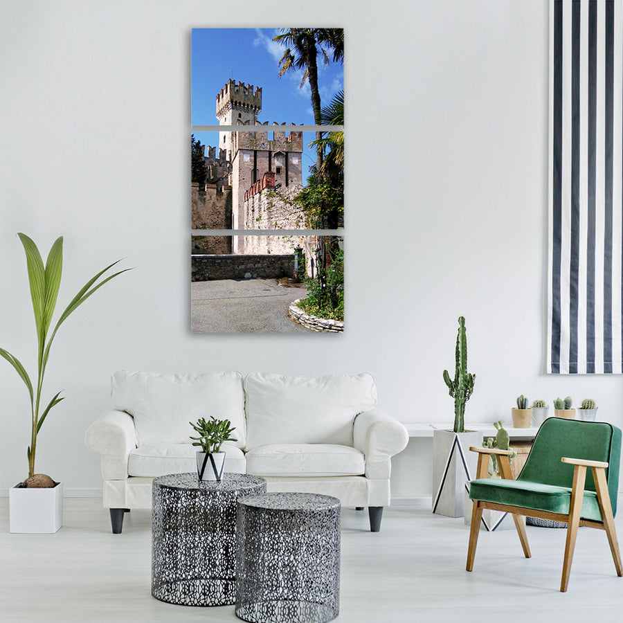 towers tower castle fortress Vertical Canvas Wall Art