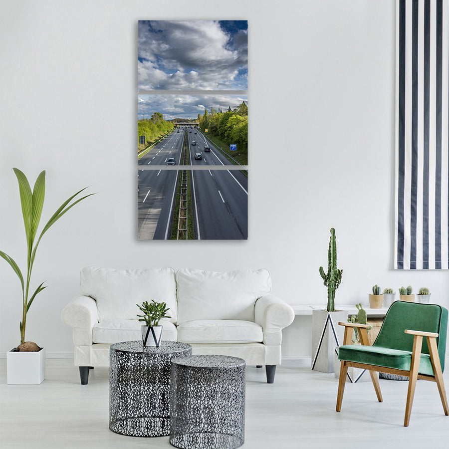 traffic cars jam hanover hannover Vertical Canvas Wall Art