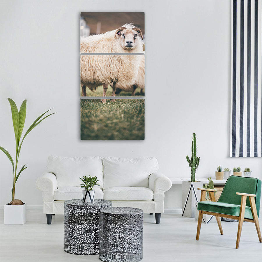 travel photography winter cold Vertical Canvas Wall Art
