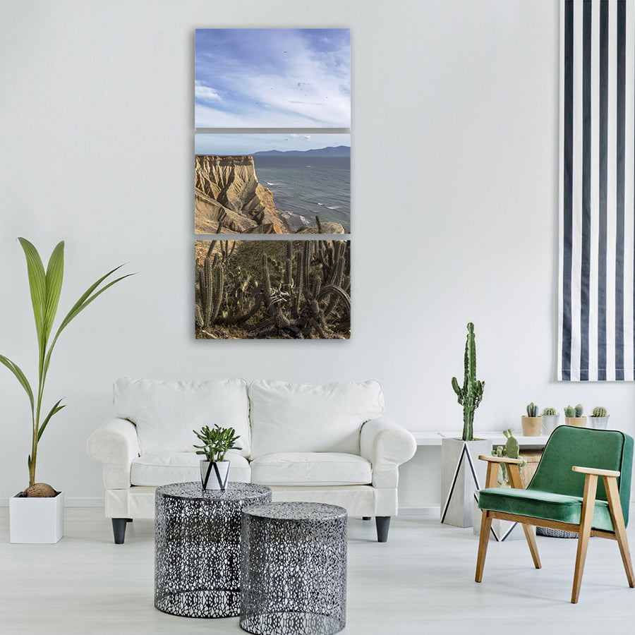 venezuela sky clouds landscape Vertical Canvas Wall Art